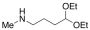 gamma-Methylaminobutyraldehyde Diethyl Acetal