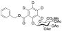 Methyl 1-((2-Benzyloxycarbonxyl)phenyl)-2,3,4-tri-O-acetyl-Beta-D- glucopyranuronate-d4