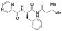(R)-N-(1-(3-Methylbutanamido)-1-oxo-3-phenylpropan-2-yl)pyrazine-2-carboxamide
