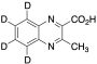 3-Methylquinoxaline-2-carboxylic Acid-d4