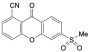 1-Cyano-6-(methylsulfonyl)-9H-xanthen-9-one