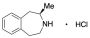 (2R)-2-Methyl-2,3,4,5-tetrahydro-1H-3-benzazepine Hydrochloride