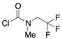 N-Methyl-N-(2,2,2-Trifluoroethyl)carbamoyl Chloride