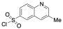 3-Methyl-6-quinolinesulfonyl Chloride
