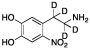 6-Nitrodopamine-d4