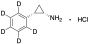rac cis-2-Phenylcyclopropylamine D5 Hydrochloride
