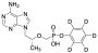 [(R)-2-(Phenylphosphonomethoxy)propyl]adenine-d5
