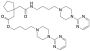 4-(4-(Pyrimidin-2-yl)piperazin-1-yl)butyl 2-(1-(2-Oxo-2-((4-(4-(pyrimidin-2-yl)piperazin-1-yl)butyl)amino)ethyl)cyclopentyl)acetate