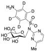 Sulfamerazine N1-Glucuronide-d4