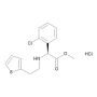 S(+)-N-(2-(2-Thienyl)ethyl)-2-chlorophenyl Glycine Methyl Ester Hydrochloride