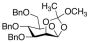 3,4,6-Tri-O-benzyl-Beta-D-mannopyranose 1,2-(Methyl Orthoacetate)
