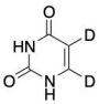 Uracil-5,6-d2